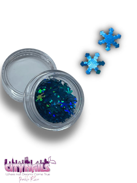 Snowflake Collection: Aqua