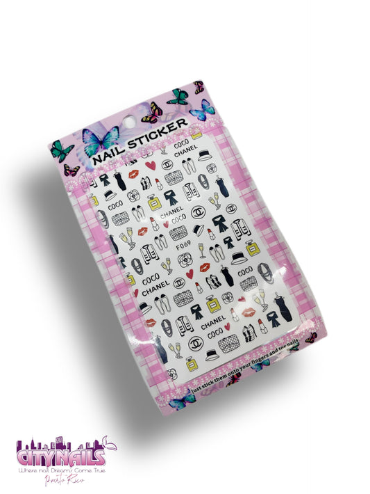 Coco Chanel Stickers