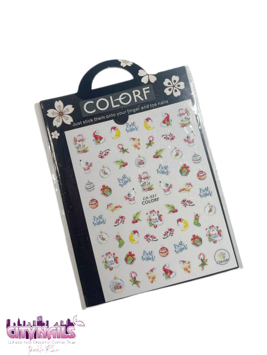 COLORF Stickers: Best Wishes