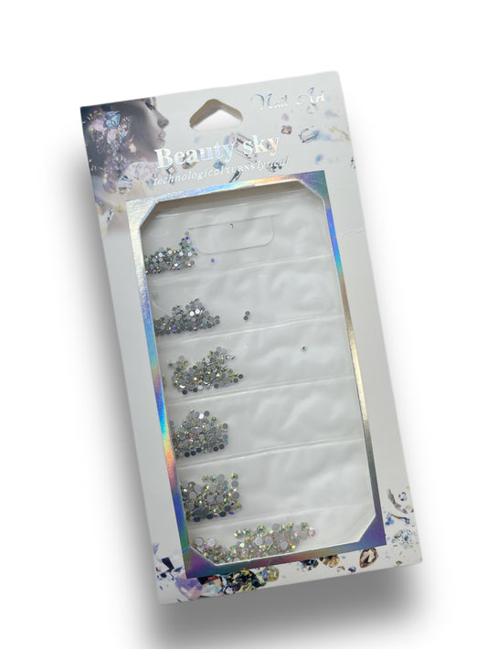 Crystal Bags: Holographic White