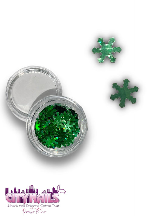 Snowflake Collection: Emerald