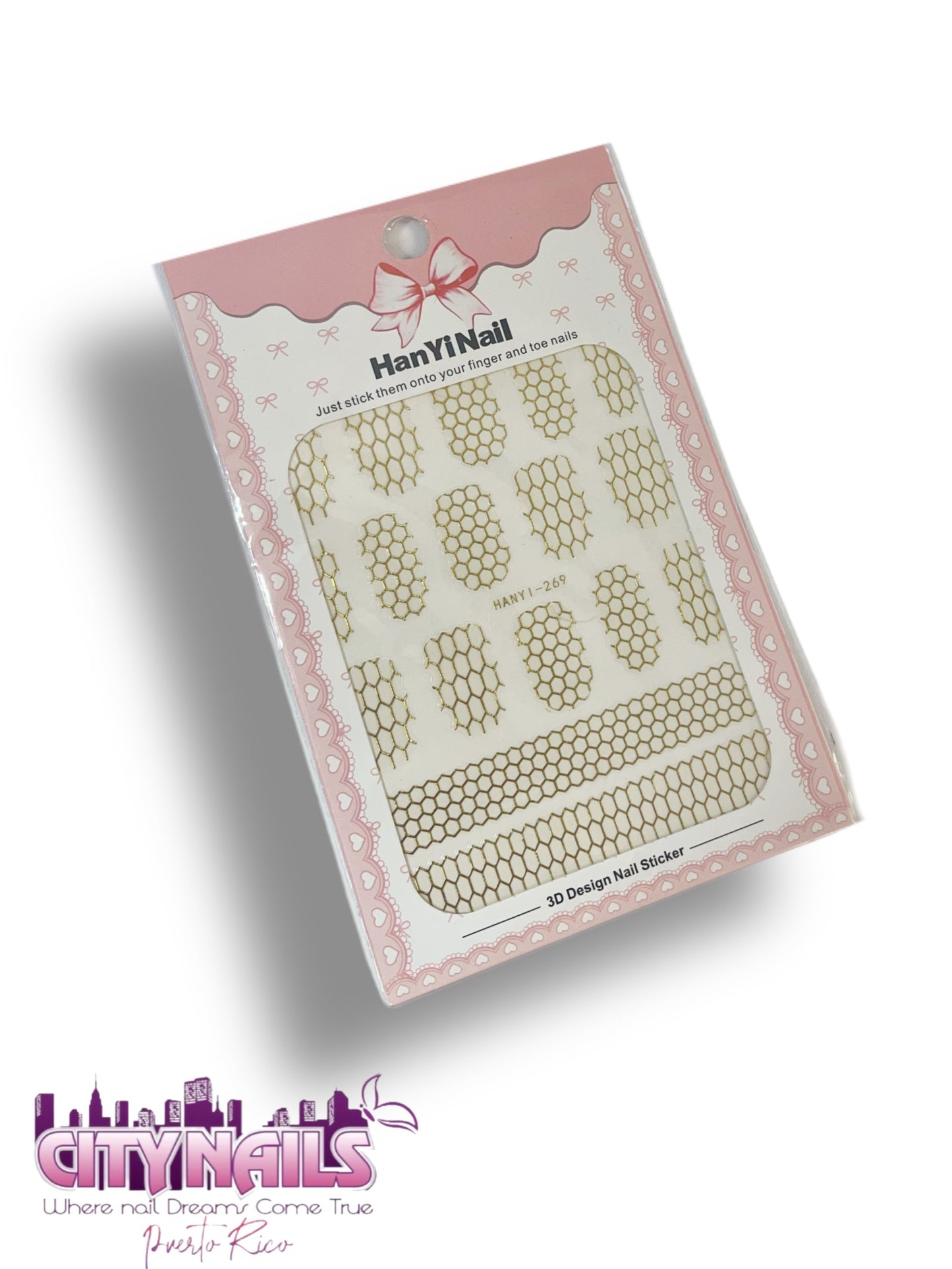 Honeycomb Pattern Stickers