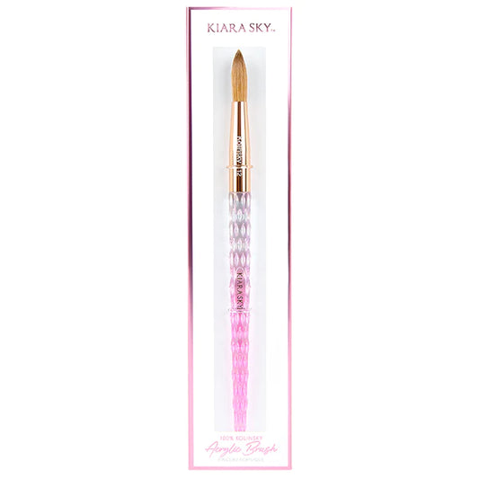 Kiara Sky Acrylic Brush #12 (Pink)