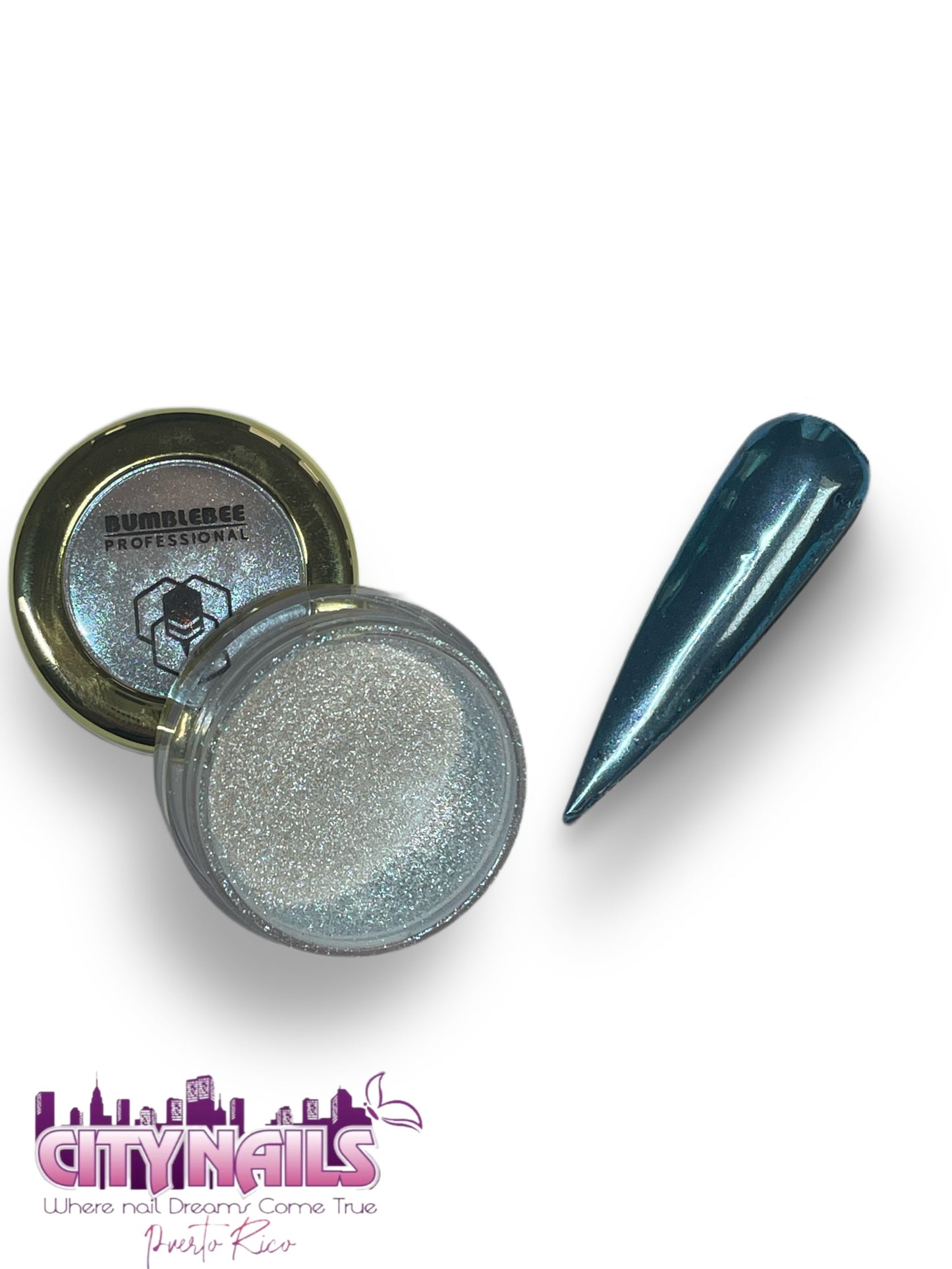 Bumblebee Chrome Powders: Moonlight White #6