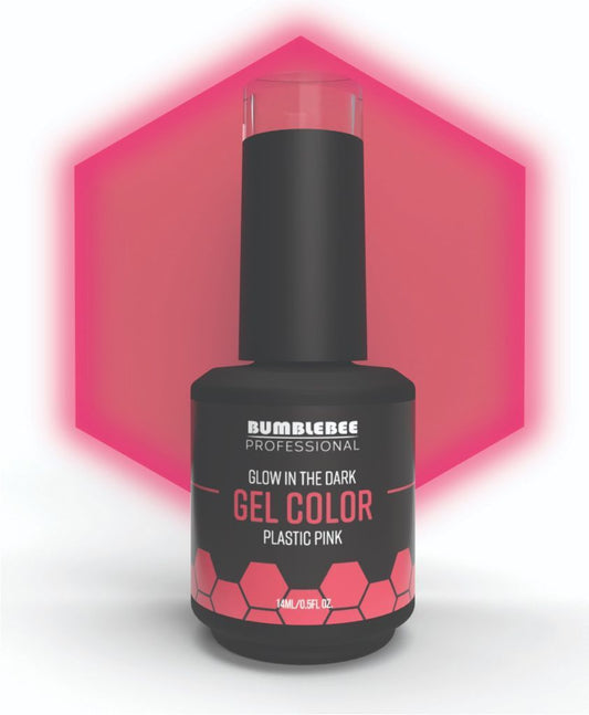 Bumblebee Glow In The Dark Gel: Plastic Pink